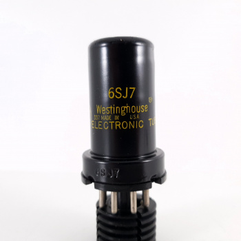 1 X 6SJ7 WESTINGHOUSE TUBE....