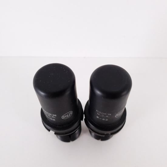 2 X JAN 6SJ7Y RCA TUBE. 1950s...