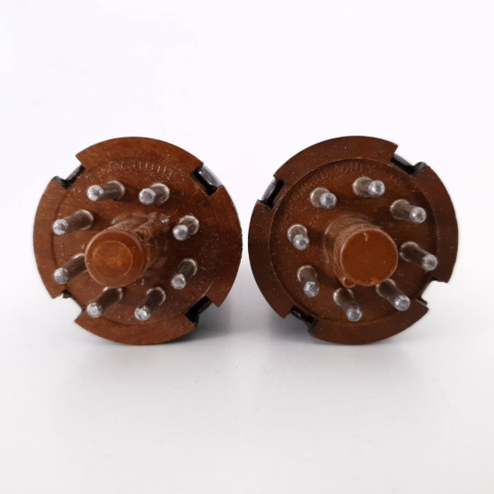 2 X JAN 6SJ7Y RCA TUBE. 1950s...