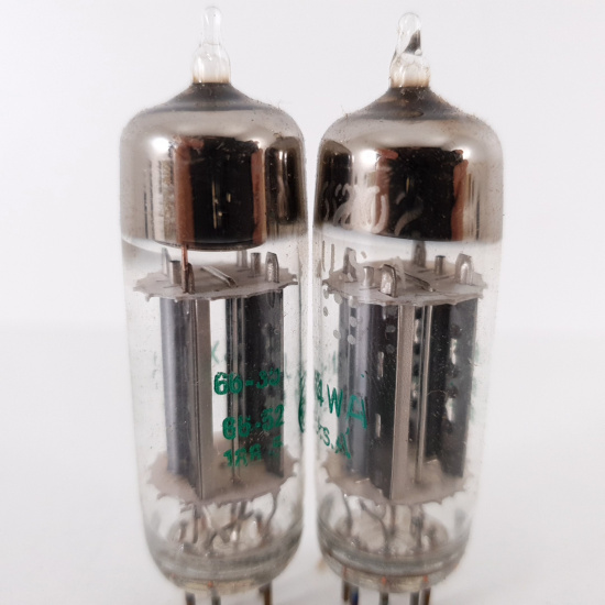 2 X JAN 6X4WA GENERAL ELECTRIC TUBE....