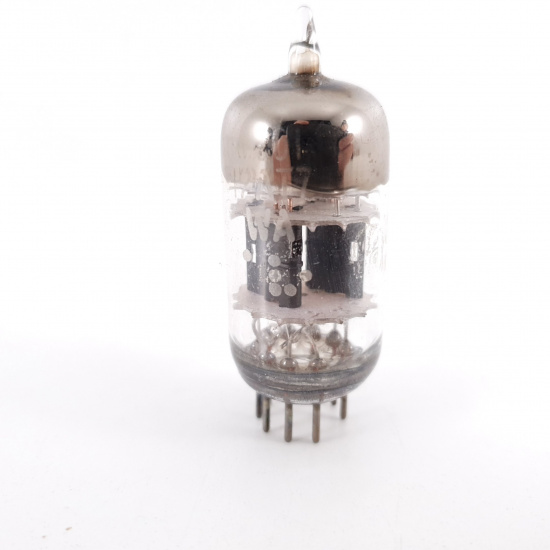 1 X 12AT7WA / ECC81 GE TUBE. COPPER...