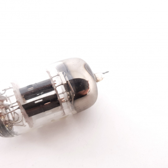 1 X 12AT7WA / ECC81 GE TUBE. COPPER...