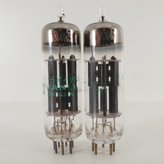 2 X JHS 6X4WA SYLVANIA TUBE. 1960s...