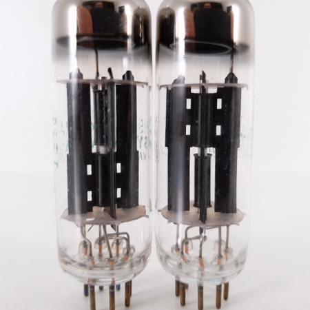 2 X JHS 6X4WA SYLVANIA TUBE. 1960s PRODUCTION. MATCHED PAIR. 23. CH83