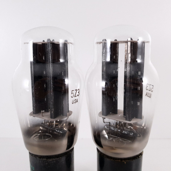2 X 5Z3 SYLVANIA TUBE. 1960s PROD....
