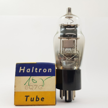 1 X 6Q7G HALTRON TUBE....