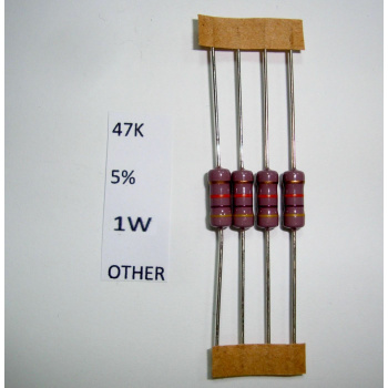2 X RESISTOR CARBON FILM....