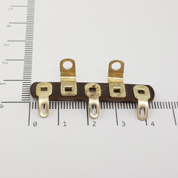 3 SOLDER LUG BAKELITE STRIP...