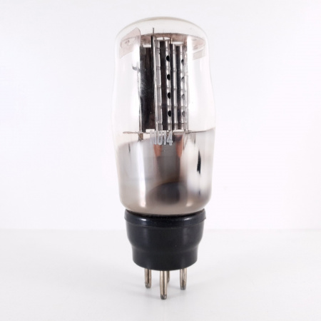 1 X MU14 BRIMAR TUBE. BLACK PLATES. RECTANGULAR GETTER. 1. CH86