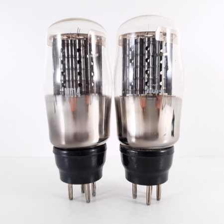 2 X MU14 BRIMAR TUBE. BLACK PLATES. RECTANGULAR GETTER. MATCHED PAIR. 2. CH86