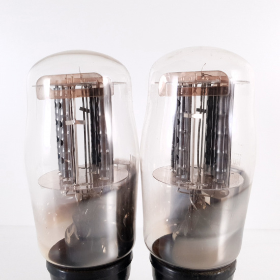 2 X MU14 BRIMAR TUBE. BLACK PLATES....