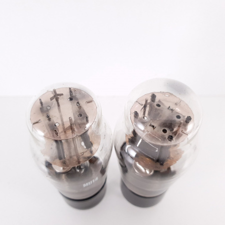 2 X MU14 MWT TUBE. BLACK PLATES. INVERTED CUP GETTER. MATCHED PAIR. 3. CH86