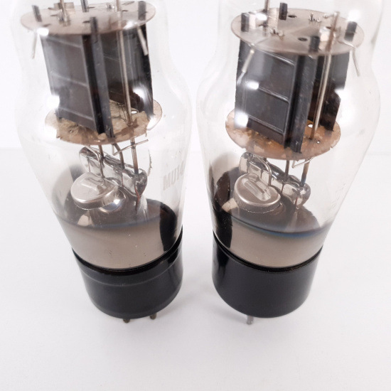 2 X MU14 MWT TUBE. BLACK PLATES....