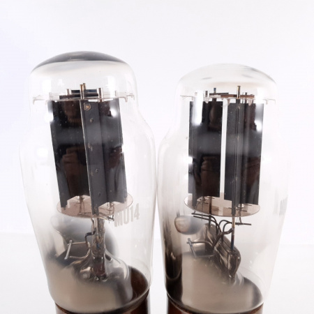 2 X MU14 MWT TUBE. D-GETTER. MATCHED PAIR. 4. CH86