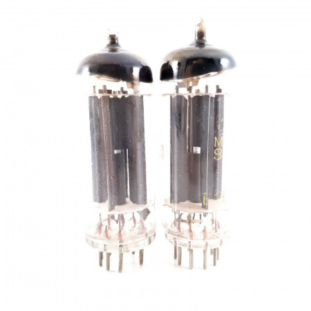 2 X EZ80 / 6V4 TUNGSRAM TUBE. 1950s PROD. MATCHED PAIR AH  ENA
