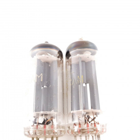2 X EZ80 / 6V4 TUNGSRAM TUBE. 1950s PROD. MATCHED PAIR AH  ENA