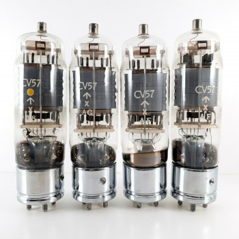 4 X CV57 GEC MARCONI. METAL BASE. NOS/NIB. CM  ENA 2