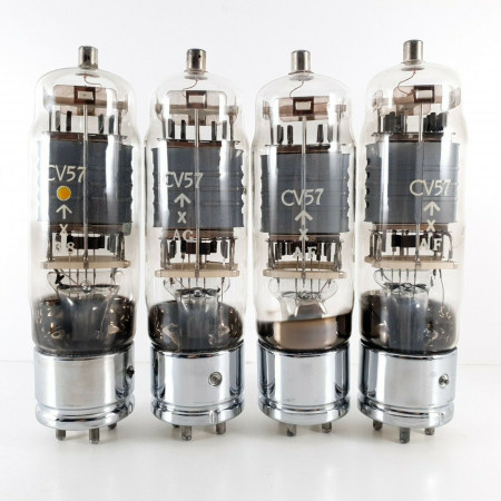4 X CV57 GEC MARCONI. METAL BASE. NOS/NIB. CM  ENA