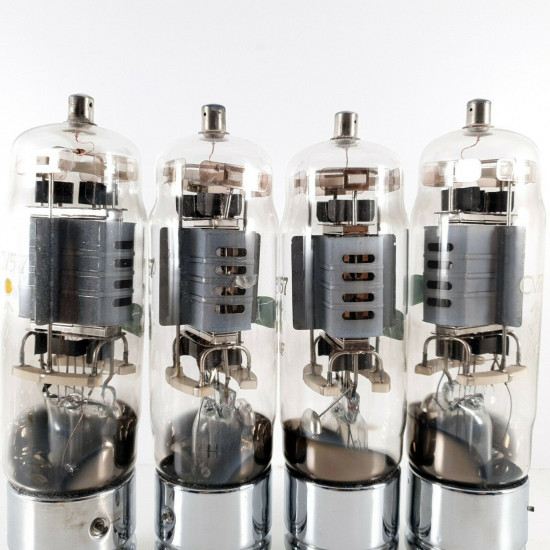 4 X CV57 GEC MARCONI. METAL BASE. NOS/NIB. CM  ENA