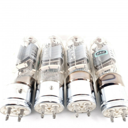 4 X CV57 GEC MARCONI. METAL BASE. NOS/NIB. CM  ENA