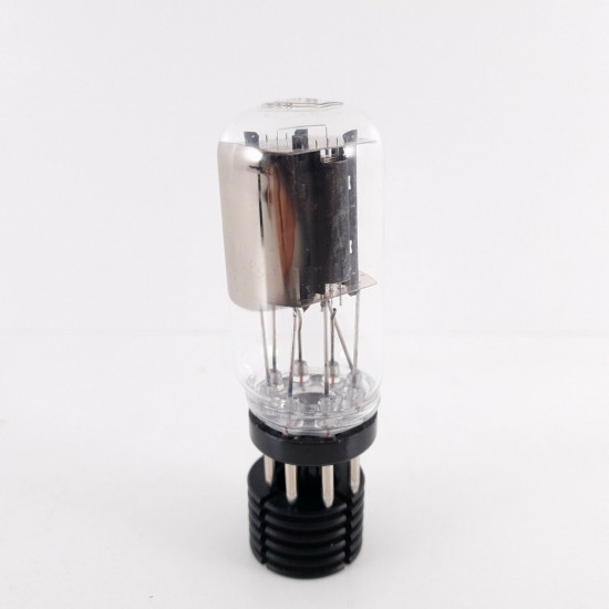 1 X 6SL7GT RCA TUBE. 1970s PROD. BLACK PLATES. COIN BASE. 87/91% CK  ENA