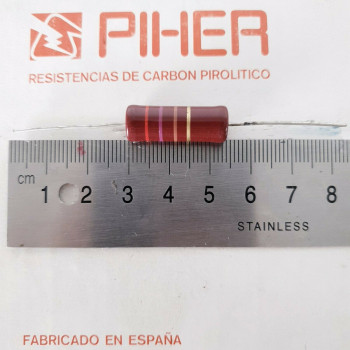 1 X 2W 270R 5% 1970s VINTAGE PIHER RESISTOR. NOS. C1828U101F040221