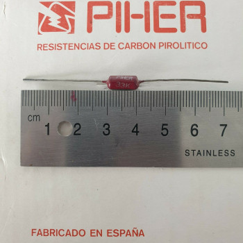 1 X 1/2W 33K 10% 1960s VINTAGE PIHER RESISTOR. NOS. C1795U17F180121