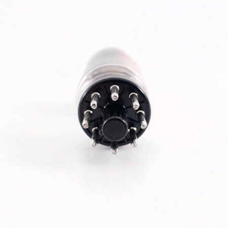 1 X 6SL7GT RCA TUBE. 1970s PROD. BLACK PLATES. COIN BASE. 119/91% CK  ENA