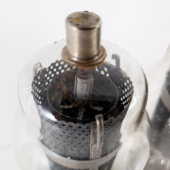 2 X W1244 / CV1144 TUBE. BRITISH MADE. 1940s PRODUCTION. VERY RARE. CM  ENA