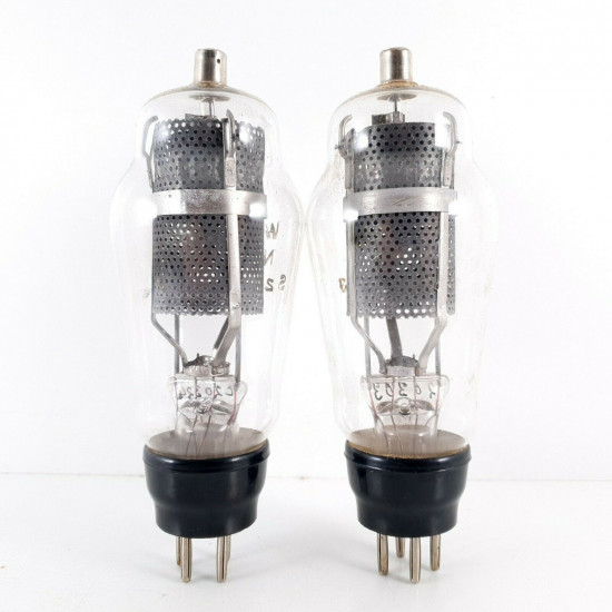 2 X W1244 / CV1144 TUBE. BRITISH MADE. 1940s PRODUCTION. VERY RARE. CM  ENA
