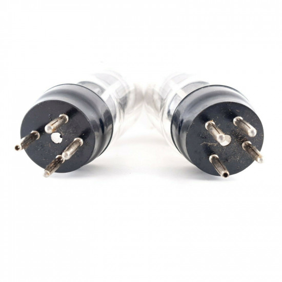 2 X W1244 / CV1144 TUBE. BRITISH MADE. 1940s PRODUCTION. VERY RARE. CM  ENA