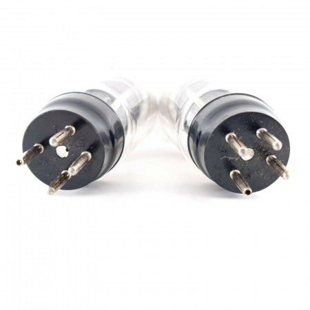 2 X W1244 / CV1144 TUBE. BRITISH MADE. 1940s PRODUCTION. VERY RARE. CM  ENA