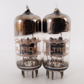 2 X 6BQ7A ULTRON TUBE.... 2