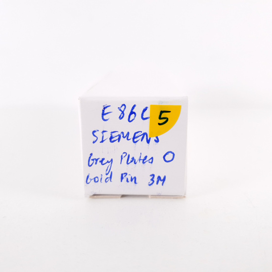 1 X E86C SIEMENS TUBE. GOLD PIN. 3...