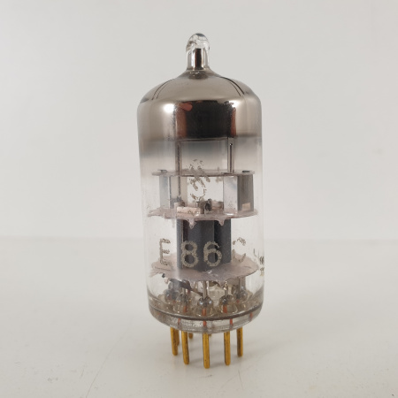 1 X E86C SIEMENS TUBE. GOLD PIN. 3 MICA. 5. CH97