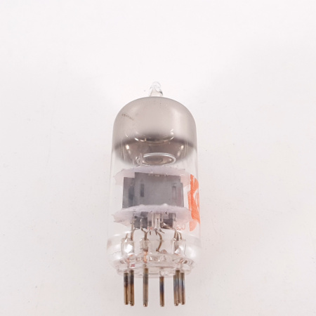 1 X 6BQ7A CBS TUBE. BLACK PLATES. 7. CH97