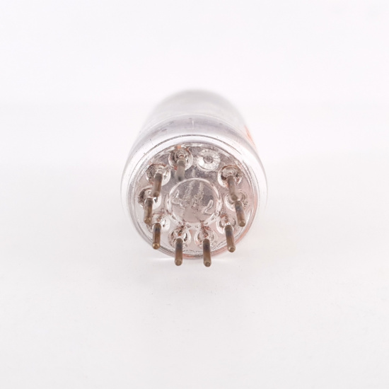 1 X 6BQ7A CBS TUBE. BLACK PLATES. 7....