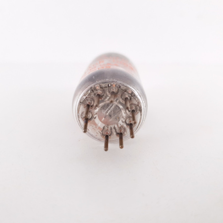 1 X 6BQ7A LEWIS AND KAUFMAN TUBE. LONG LIFE LOS GATOS. BLACK PLATES. 8. CH97