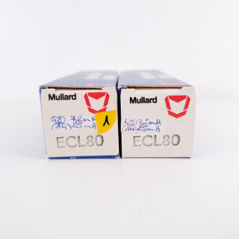 2 X ECL80 MULLARD TUBE....