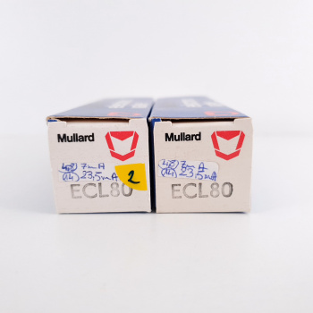 2 X ECL80 MULLARD TUBE....
