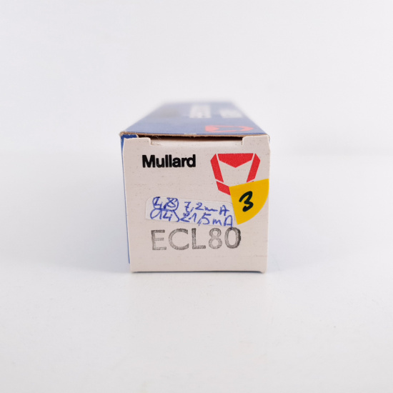 1 X ECL80 MULLARD TUBE. SIEMENS & HALSKE PROD. 3 MICA. 3. CH155
