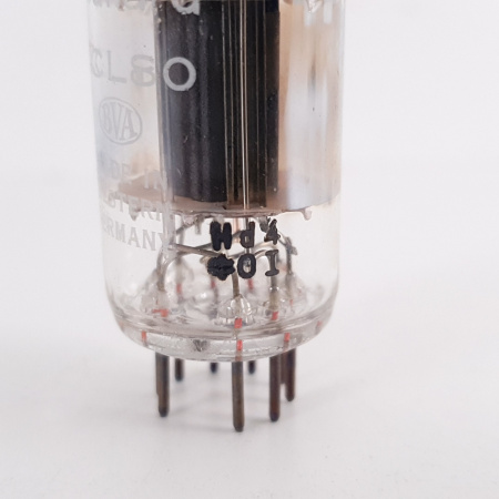 1 X ECL80 MULLARD TUBE. SIEMENS & HALSKE PROD. 3 MICA. 3. CH155