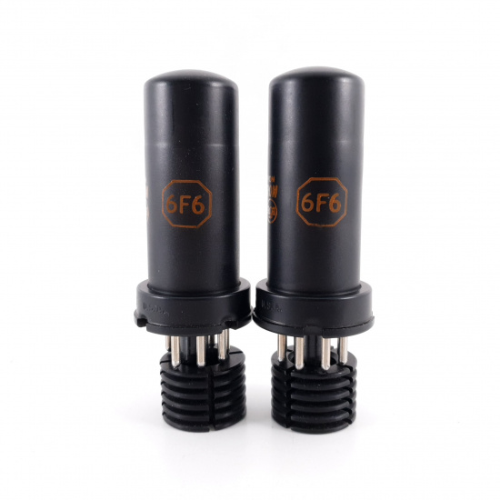 2 X 6F6 RCA TUBE. 1960s PROD....