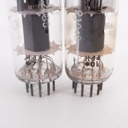 2 X ECL80 TELEFUNKEN TUBE. SIEMENS & HALSKE PROD. MATCHED PAIR. 4. CH155