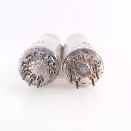 2 X ECL80 TELEFUNKEN TUBE. SIEMENS & HALSKE PROD. MATCHED PAIR. 4. CH155