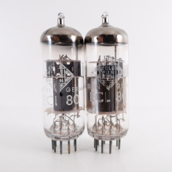 2 X ECL80 TELEFUNKEN TUBE.... 2