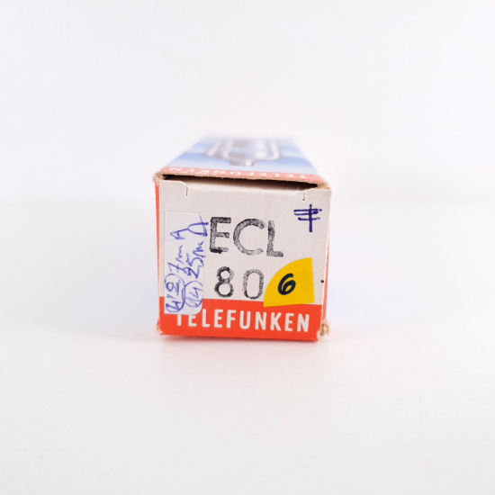1 X ECL80 TELEFUNKEN TUBE. SIEMENS & HALSKE PROD. 3 MICA. 6. CH155