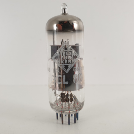 1 X ECL80 TELEFUNKEN TUBE. SIEMENS & HALSKE PROD. 3 MICA. 6. CH155
