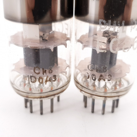 2 X EC86 PHILIPS TUBE. 1960s VALVO PRODUCTION. MATCHED PAIR 2. CF ENA