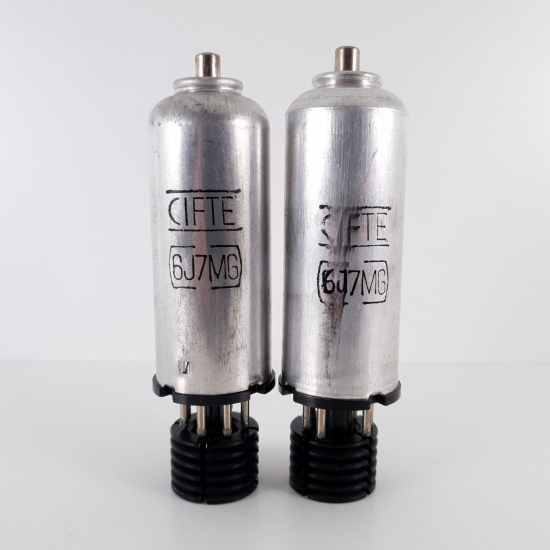 2 X 6J7MG CIFTE TUBE. 1950s PRODUCTION. CV ENA